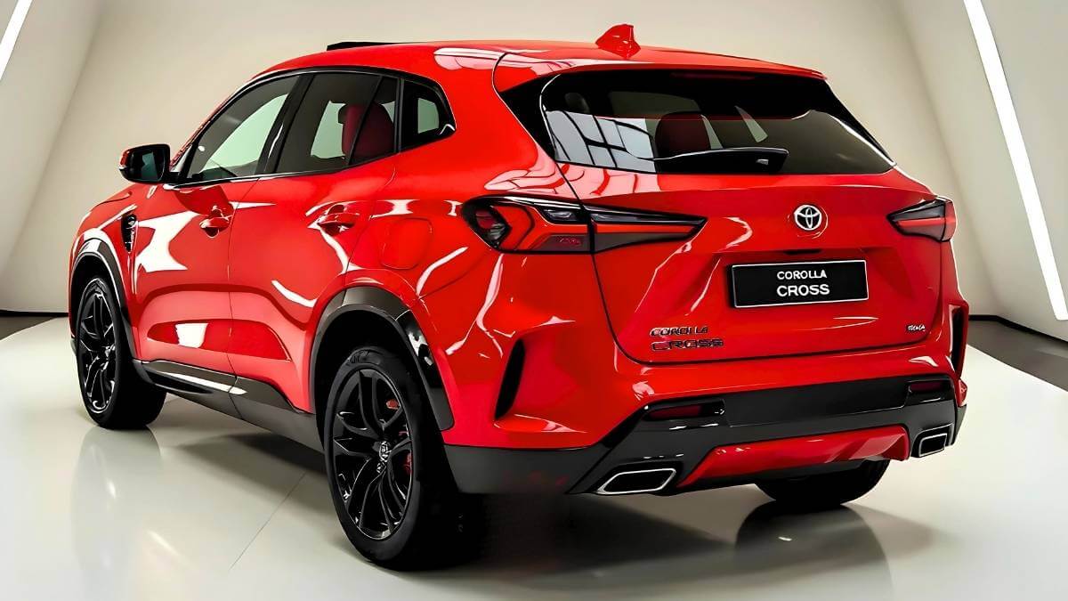 Toyota Corolla Cross 2025 – 36kmpl Hybrid Mileage, Advanced Safety & Premium Compact SUV at ₹5.4 Lakh!