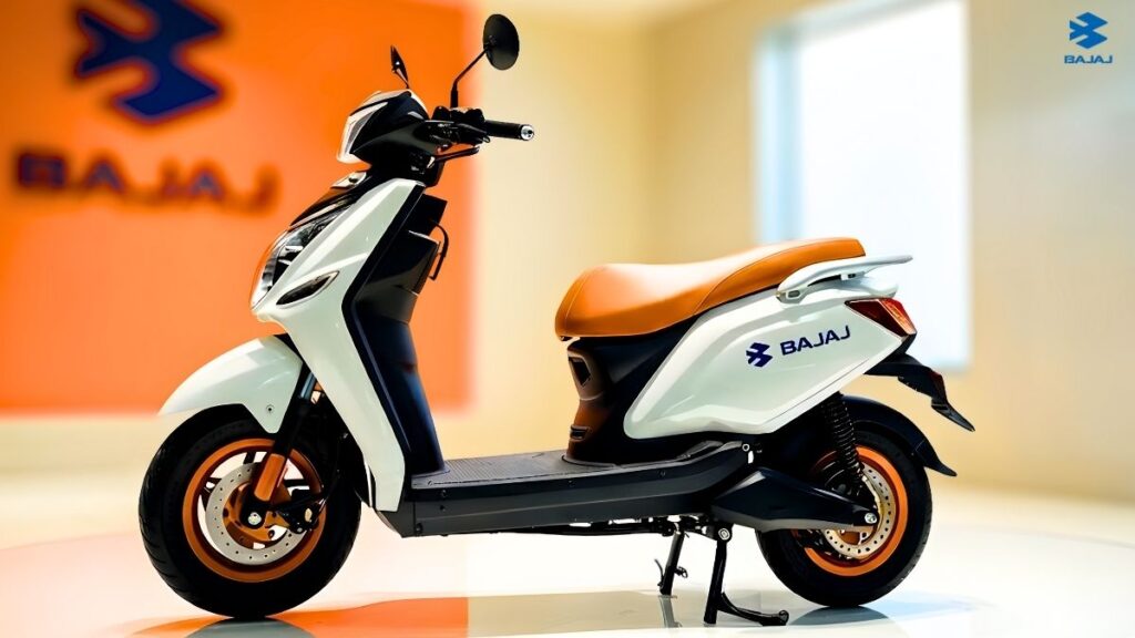Bajaj Electric Scooter 2025 Unveiled – 280km Range, Rapid Charging, Alloy Wheels & Connected Ride at Only ₹2,990 EMI!