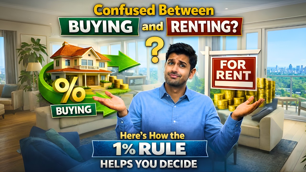Confused Between Buying and Renting? Here’s How the 1% Rule Helps You Decide