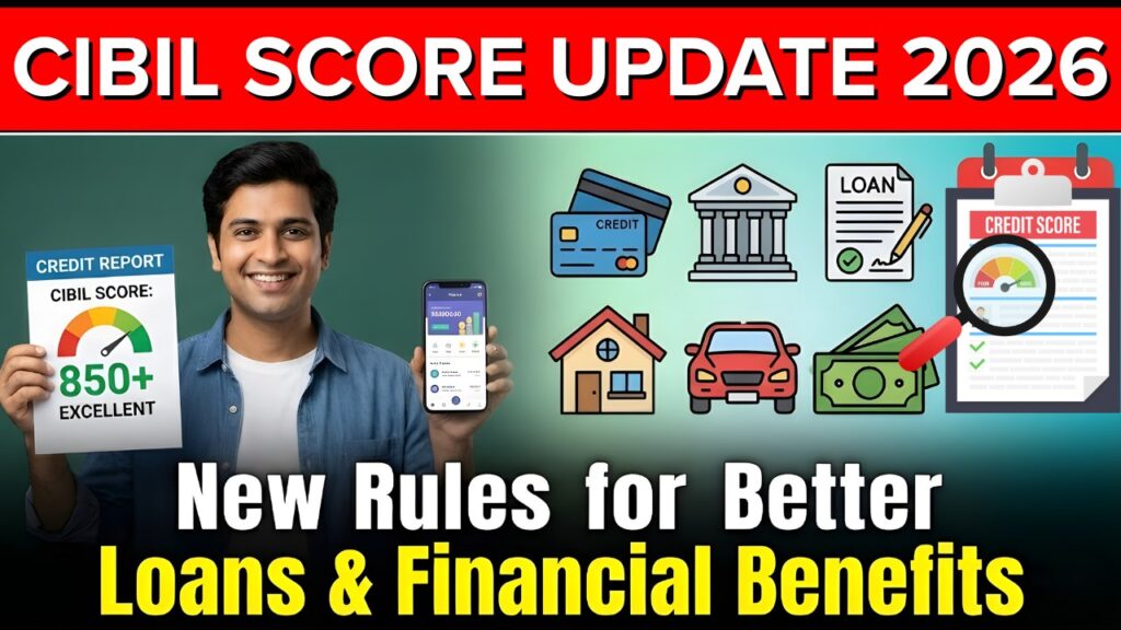 CIBIL Score Update 2026: What RBI’s New Rules Mean for Personal Loans, Home Loans & EMIs