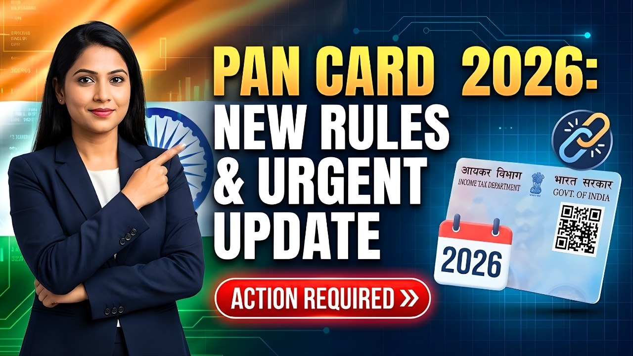 PAN Card Rule Change 2026: What Changes From 15 January and How to Apply Online
