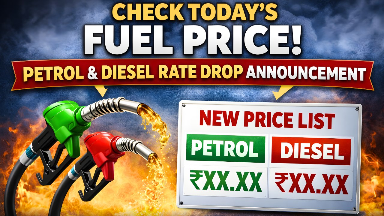 Check Today’s Fuel Price: Petrol & Diesel Rate Drop Announcement With New Price List
