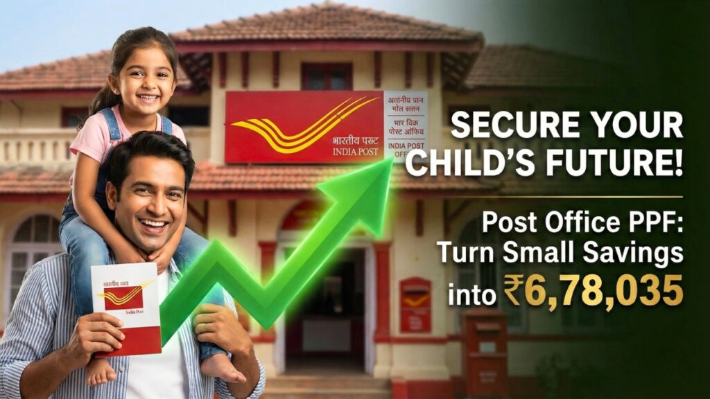 Post Office PPF Scheme: How ₹25,000 Savings Turns Into ₹6,78,035 for Your Child
