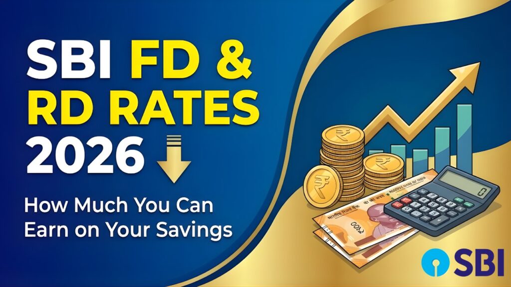 SBI Fixed Deposit and Recurring Deposit Interest Rates in 2026: How Much You Can Earn on Your Savings